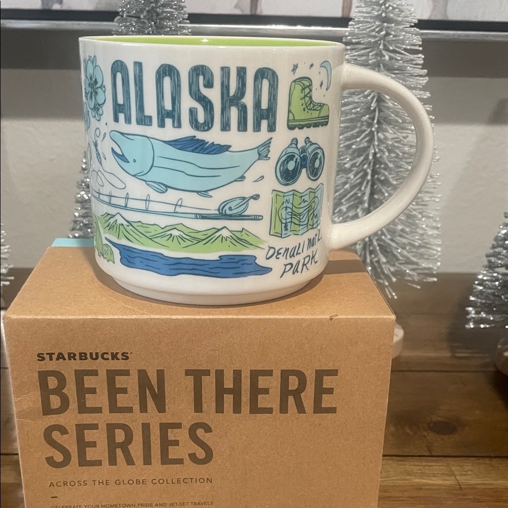 Starbucks Alaska Mug - Blue and Green
